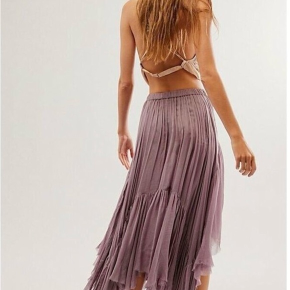 Free People Clover Skirt Lavender color New size XL - Picture 2 of 3